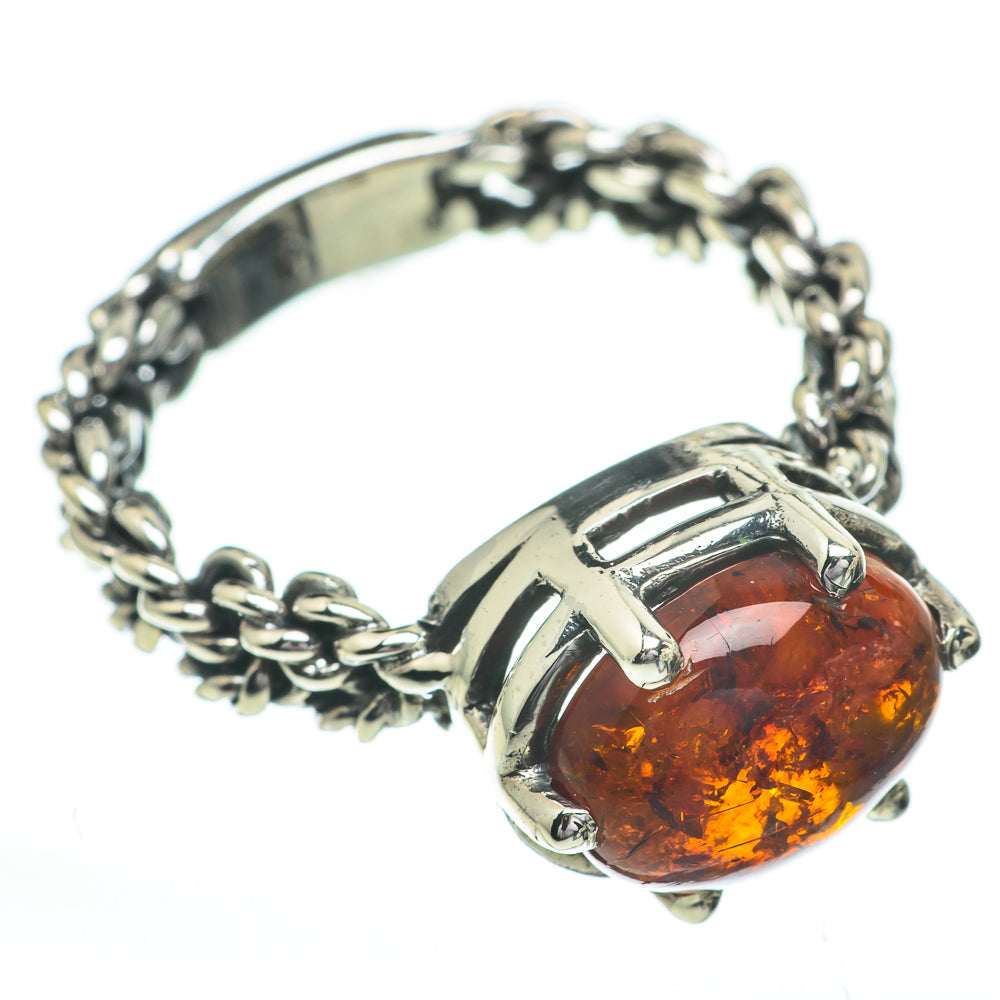 Baltic Amber Rings handcrafted by Anasilvercos - RING60825