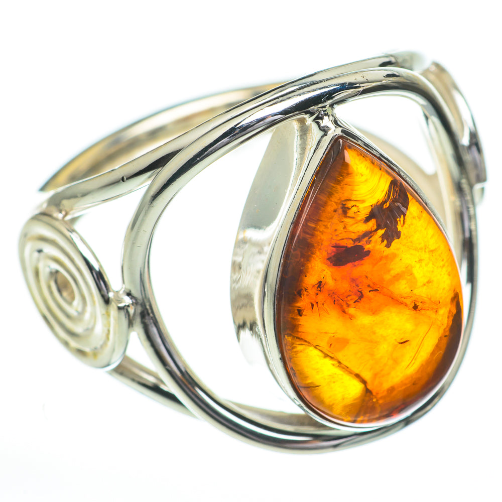 Baltic Amber Rings handcrafted by Anasilvercos - RING60826
