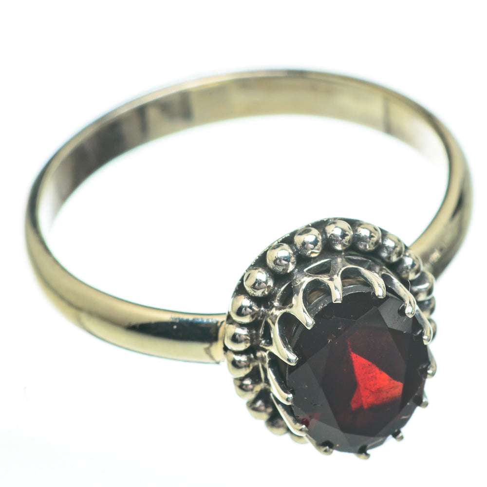 Garnet Rings handcrafted by Anasilvercos - RING60829