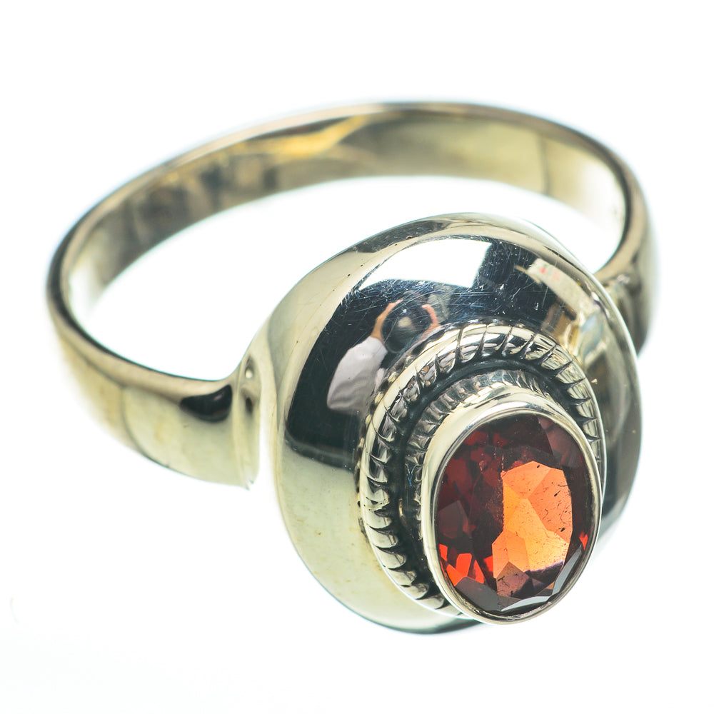Garnet Rings handcrafted by Anasilvercos - RING60830