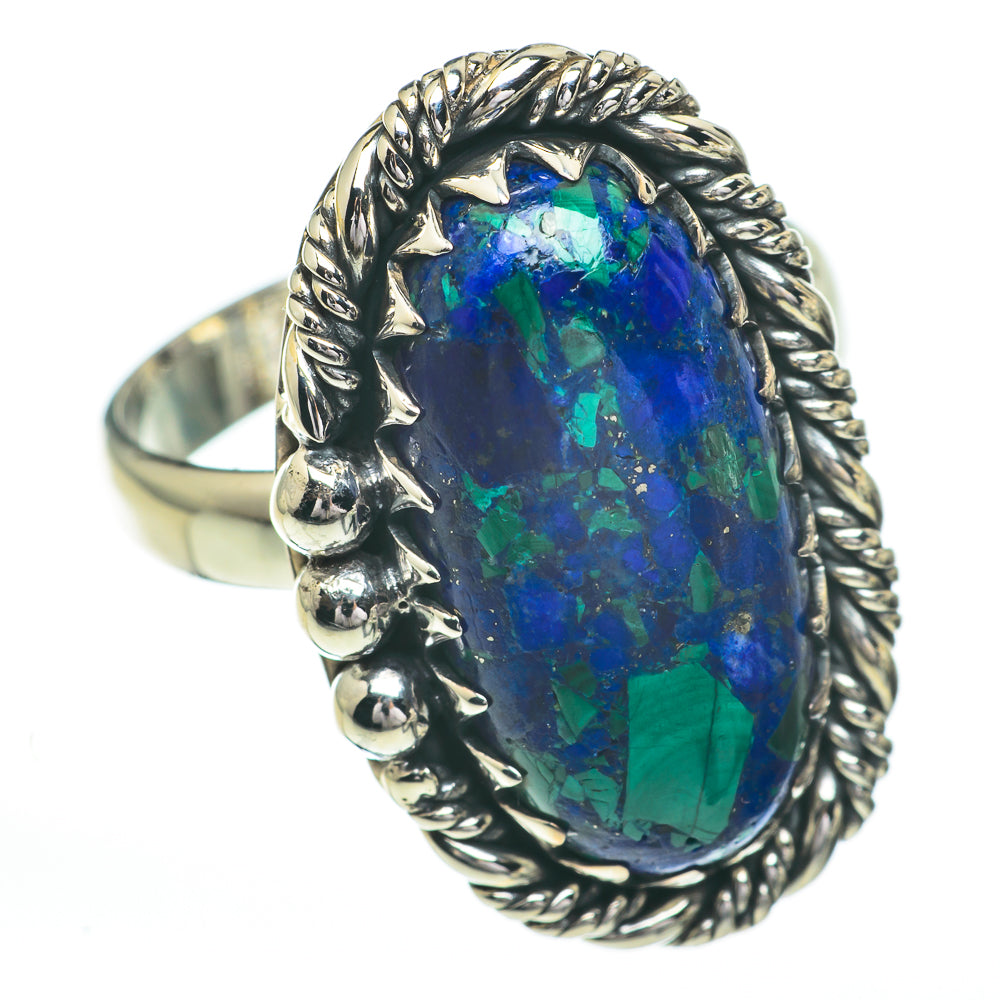 Azurite Rings handcrafted by Anasilvercos - RING60837