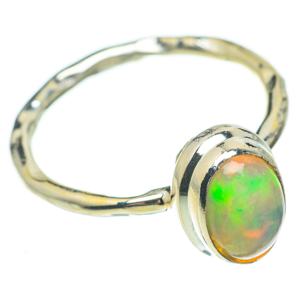 Ethiopian Opal Rings handcrafted by Anasilvercos - RING60841