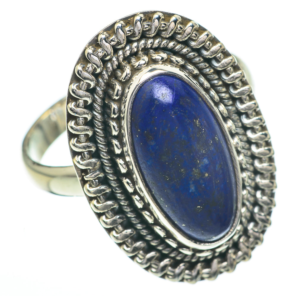 Lapis Lazuli Rings handcrafted by Anasilvercos - RING60842