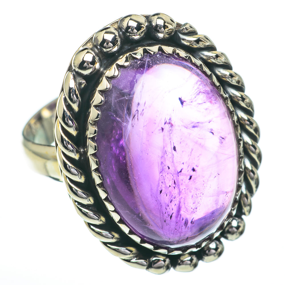 Amethyst Rings handcrafted by Anasilvercos - RING60855