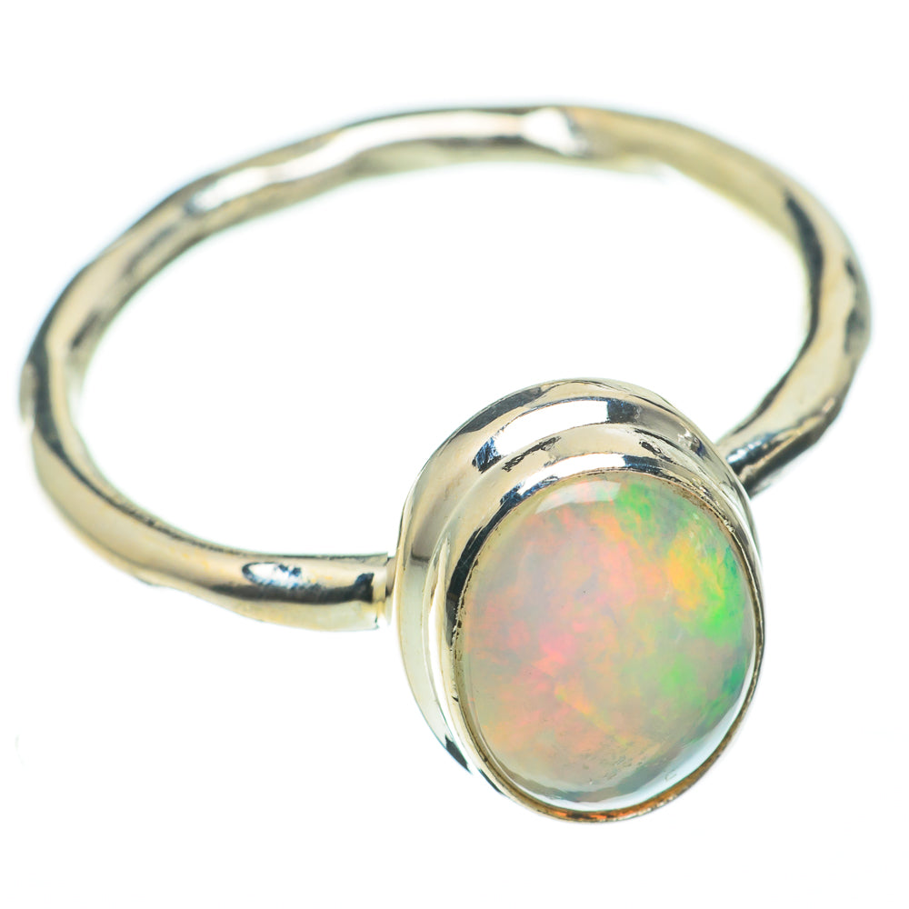 Ethiopian Opal Rings handcrafted by Anasilvercos - RING60863
