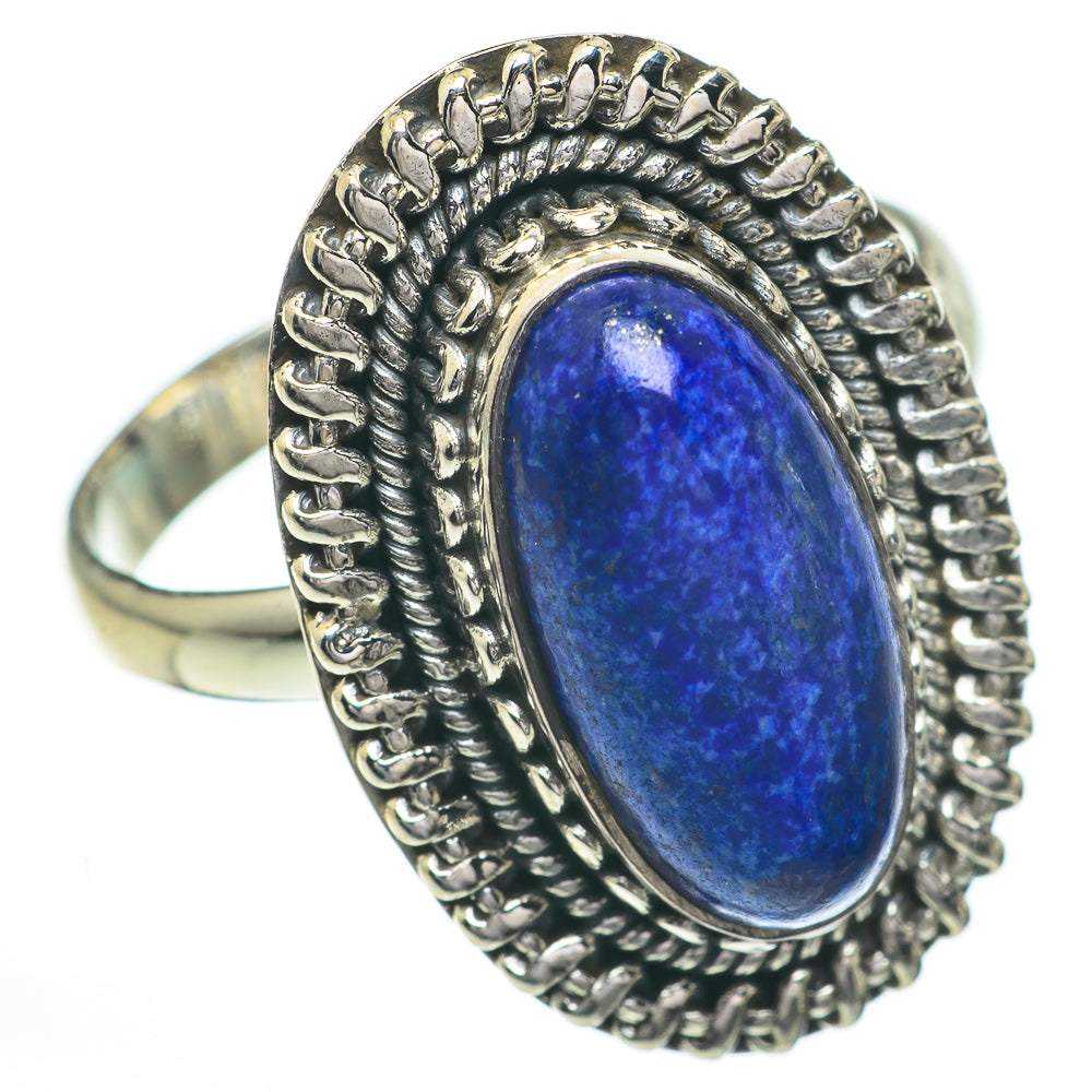 Lapis Lazuli Rings handcrafted by Anasilvercos - RING60866