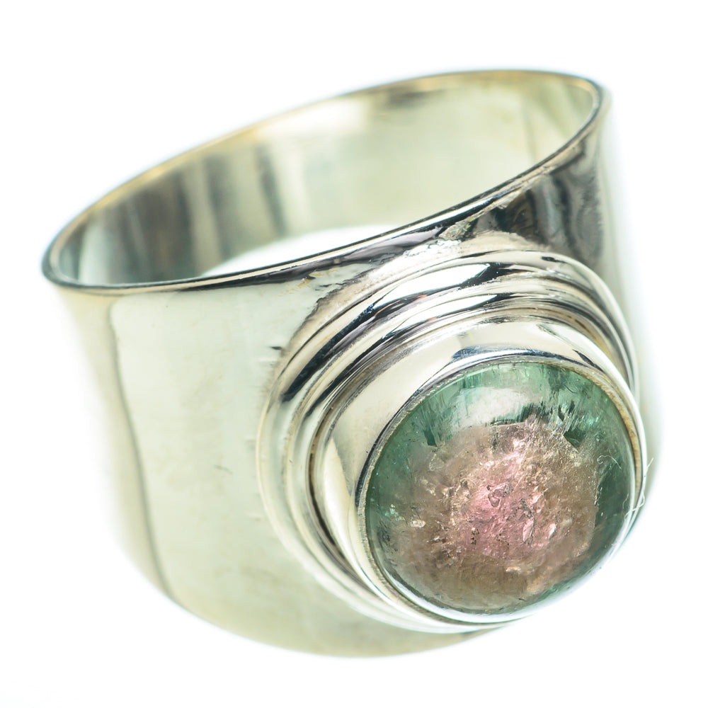 Watermelon Tourmaline Rings handcrafted by Anasilvercos - RING60878