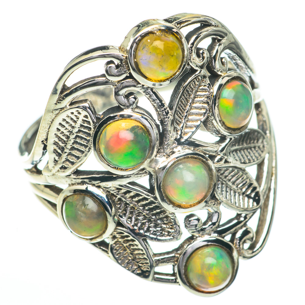 Ethiopian Opal Rings handcrafted by Anasilvercos - RING60879