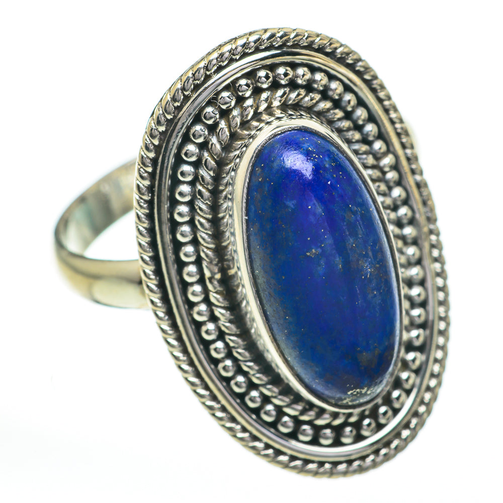 Lapis Lazuli Rings handcrafted by Anasilvercos - RING60882