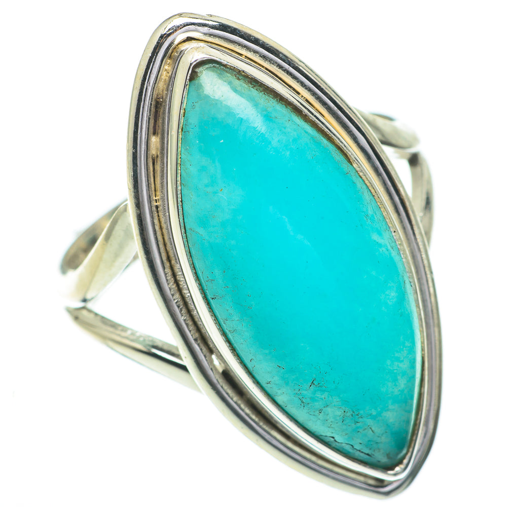 Larimar Rings handcrafted by Anasilvercos - RING60885