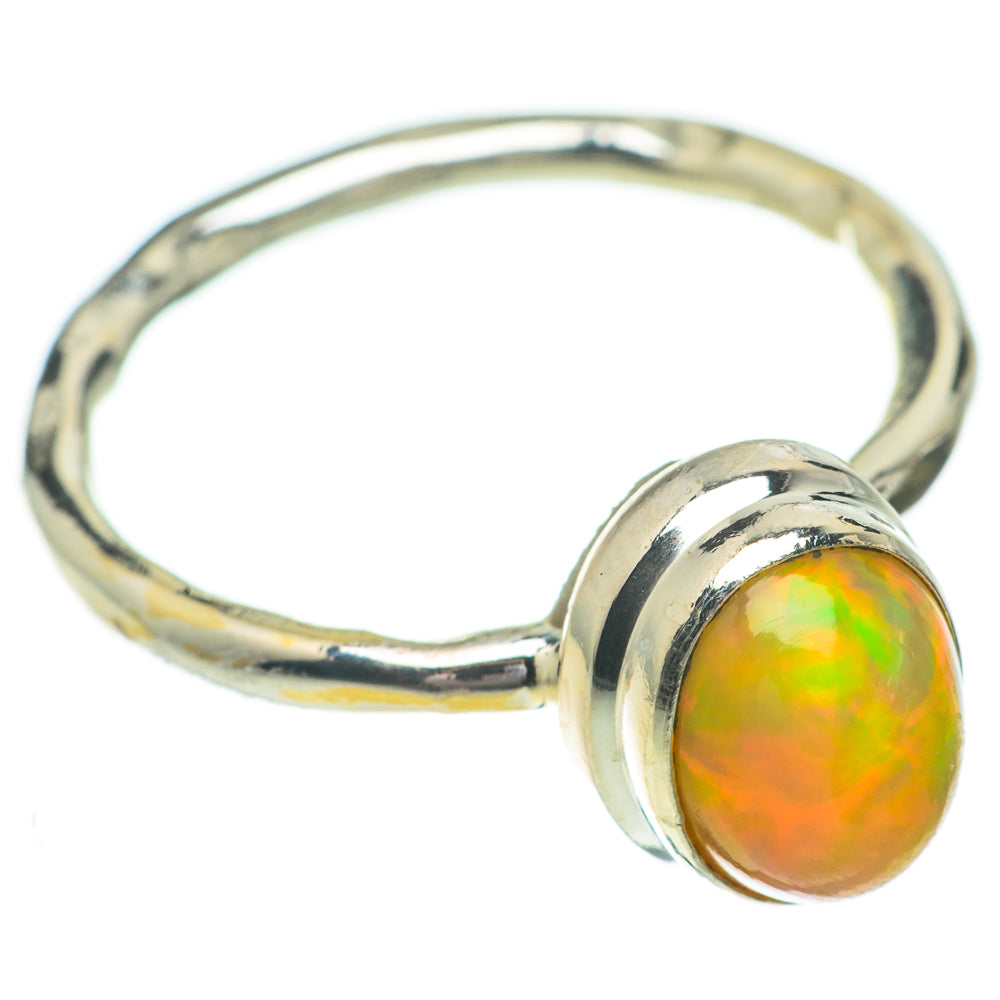 Ethiopian Opal Rings handcrafted by Anasilvercos - RING60895