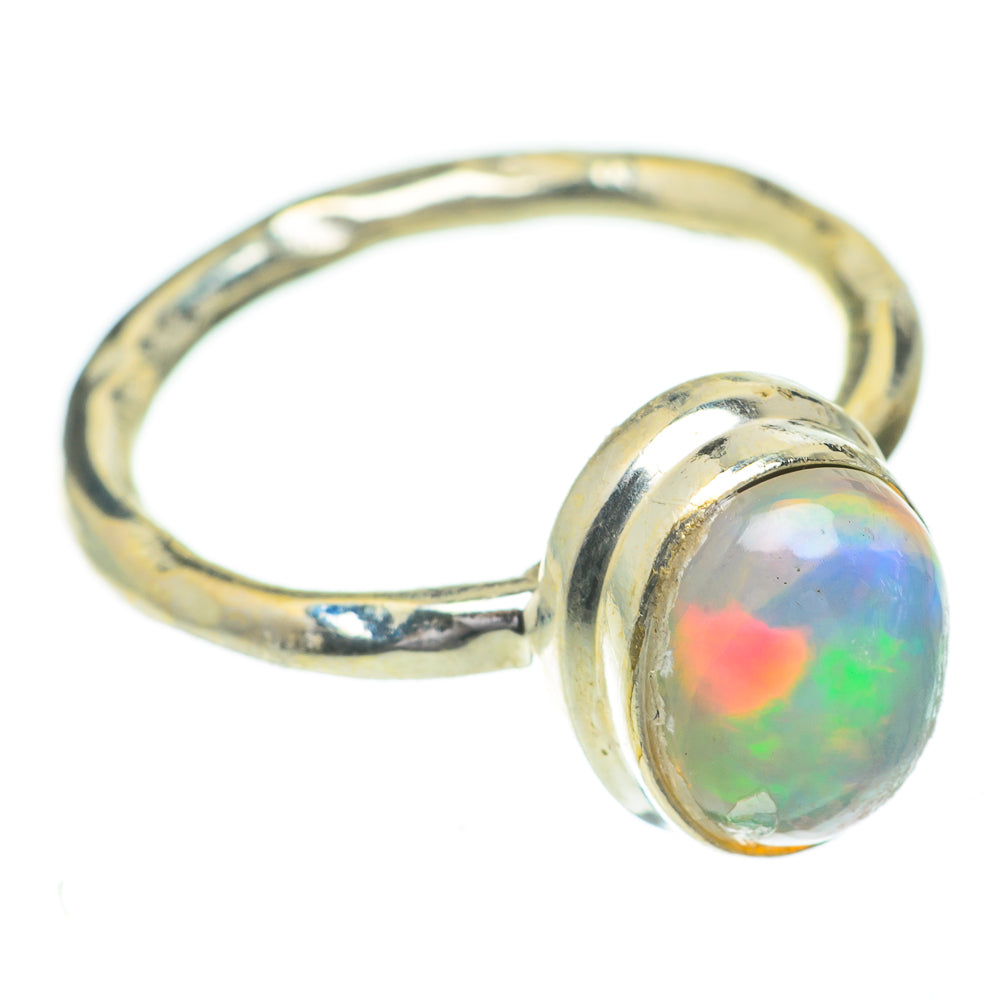 Ethiopian Opal Rings handcrafted by Anasilvercos - RING60897