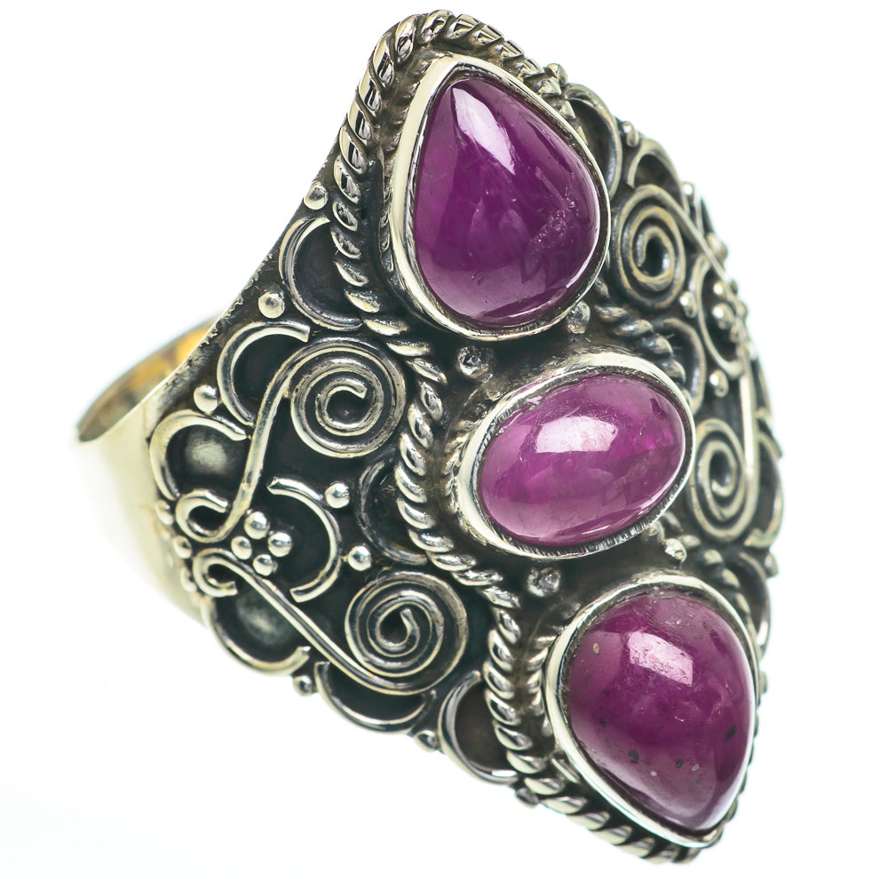Pink Tourmaline Rings handcrafted by Anasilvercos - RING60906