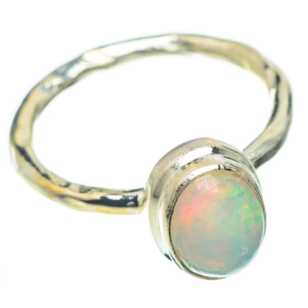 Ethiopian Opal Rings handcrafted by Anasilvercos - RING60911