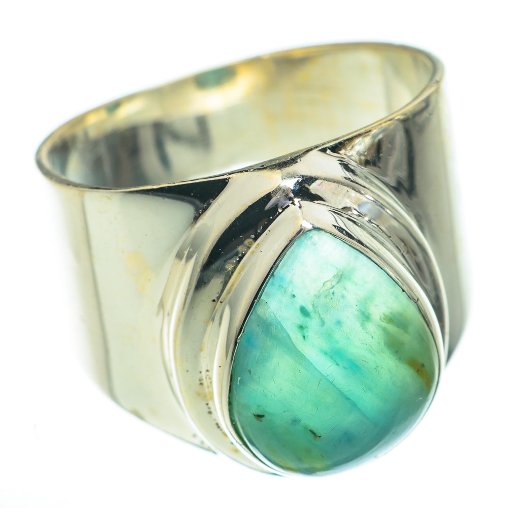 Peruvian Opal Rings handcrafted by Anasilvercos - RING60914