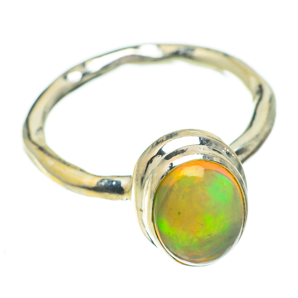 Ethiopian Opal Rings handcrafted by Anasilvercos - RING60929