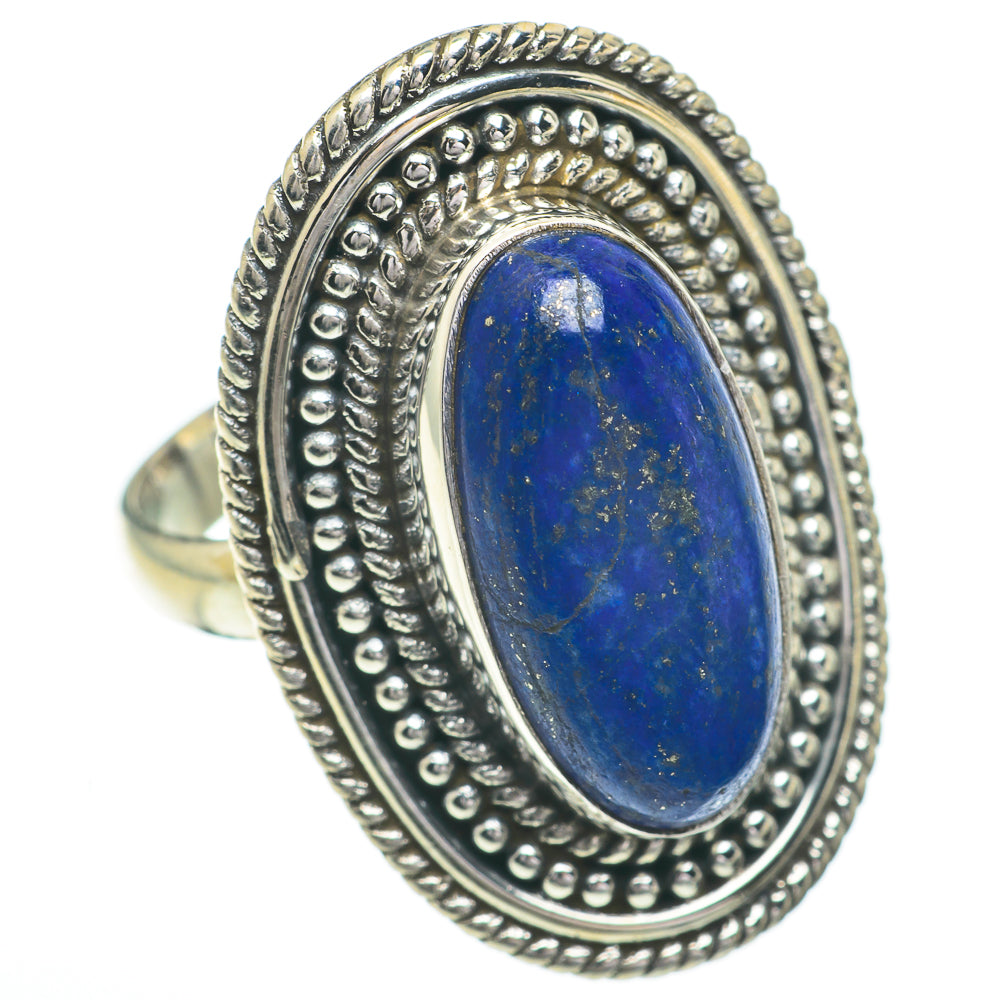 Lapis Lazuli Rings handcrafted by Anasilvercos - RING60933