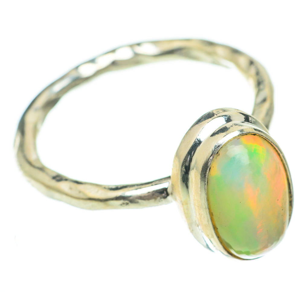 Ethiopian Opal Rings handcrafted by Anasilvercos - RING60943