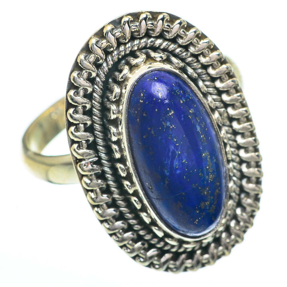 Lapis Lazuli Rings handcrafted by Anasilvercos - RING60945