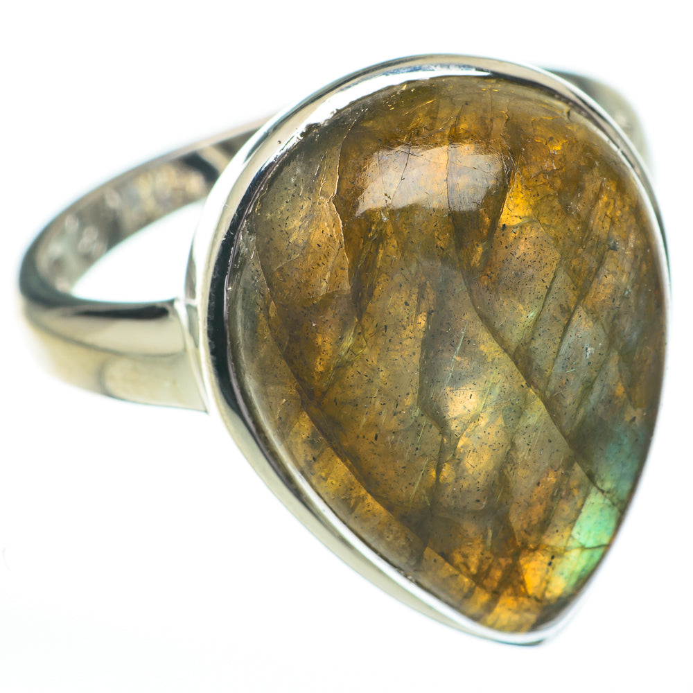 Labradorite Rings handcrafted by Anasilvercos - RING60946