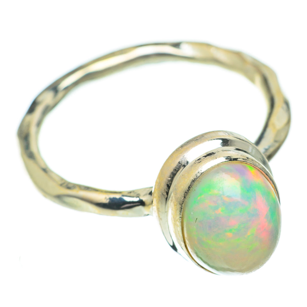 Ethiopian Opal Rings handcrafted by Anasilvercos - RING60953