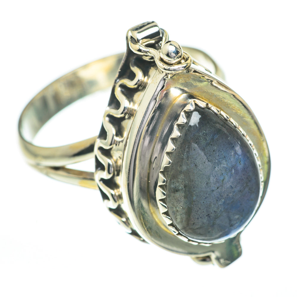 Labradorite Rings handcrafted by Anasilvercos - RING60955