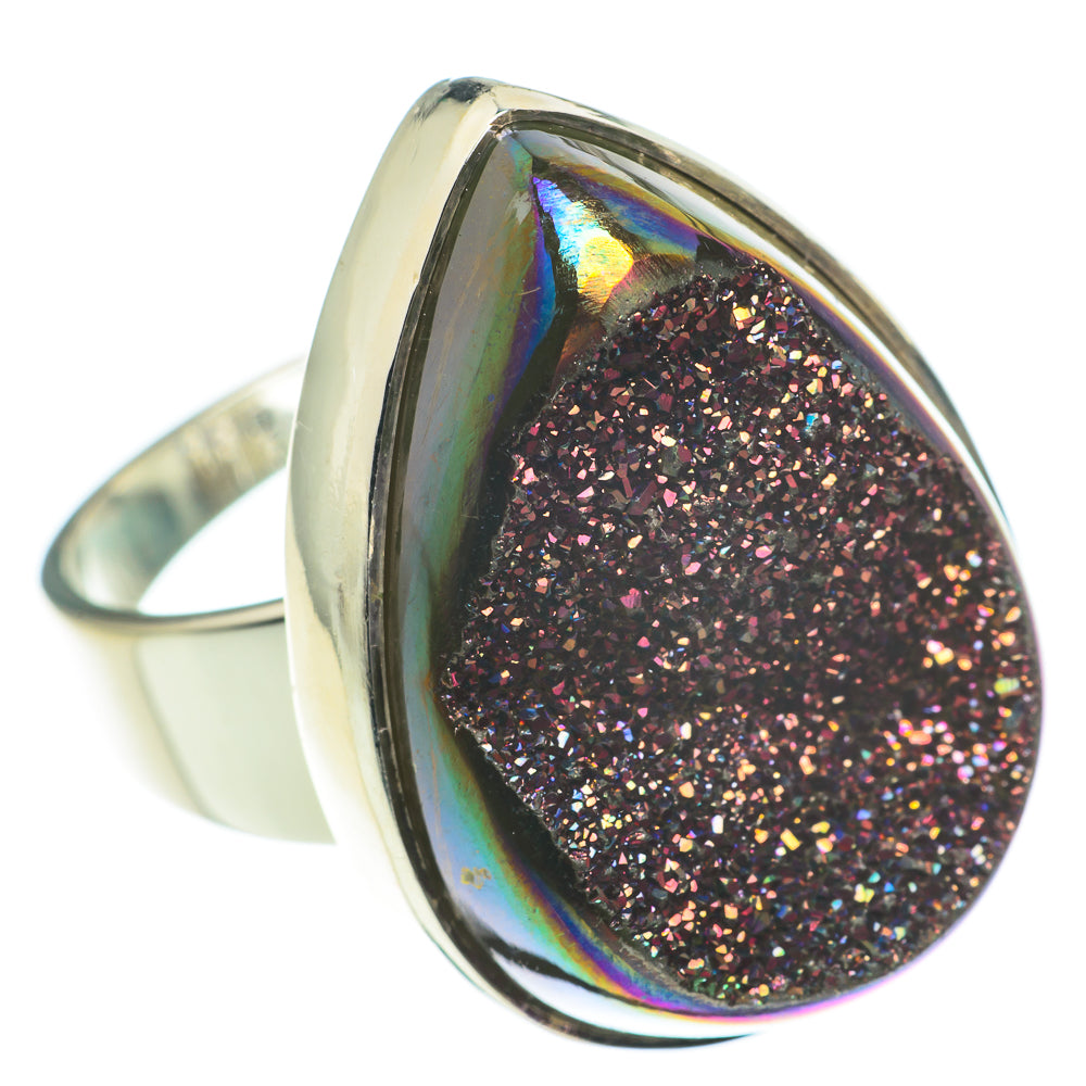 Titanium Druzy Rings handcrafted by Anasilvercos - RING60972
