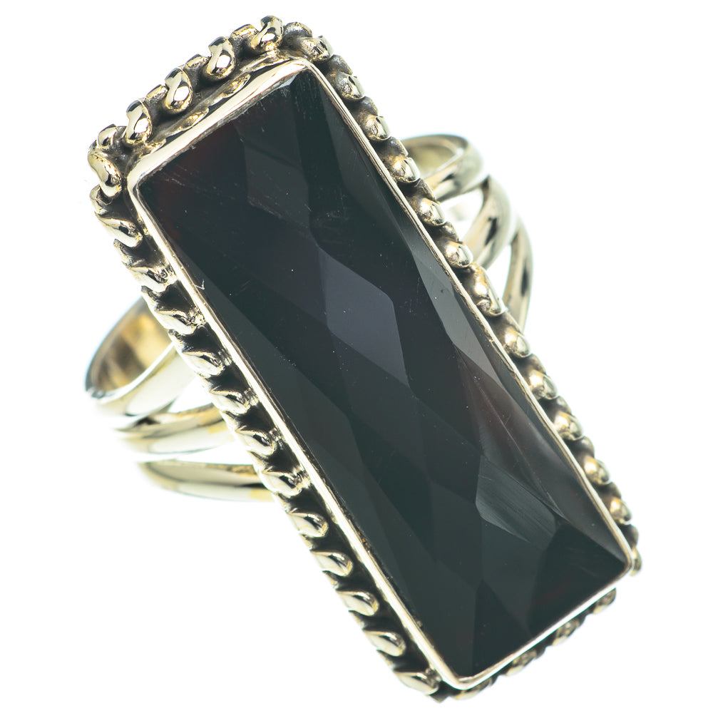 Black Onyx Rings handcrafted by Anasilvercos - RING60977
