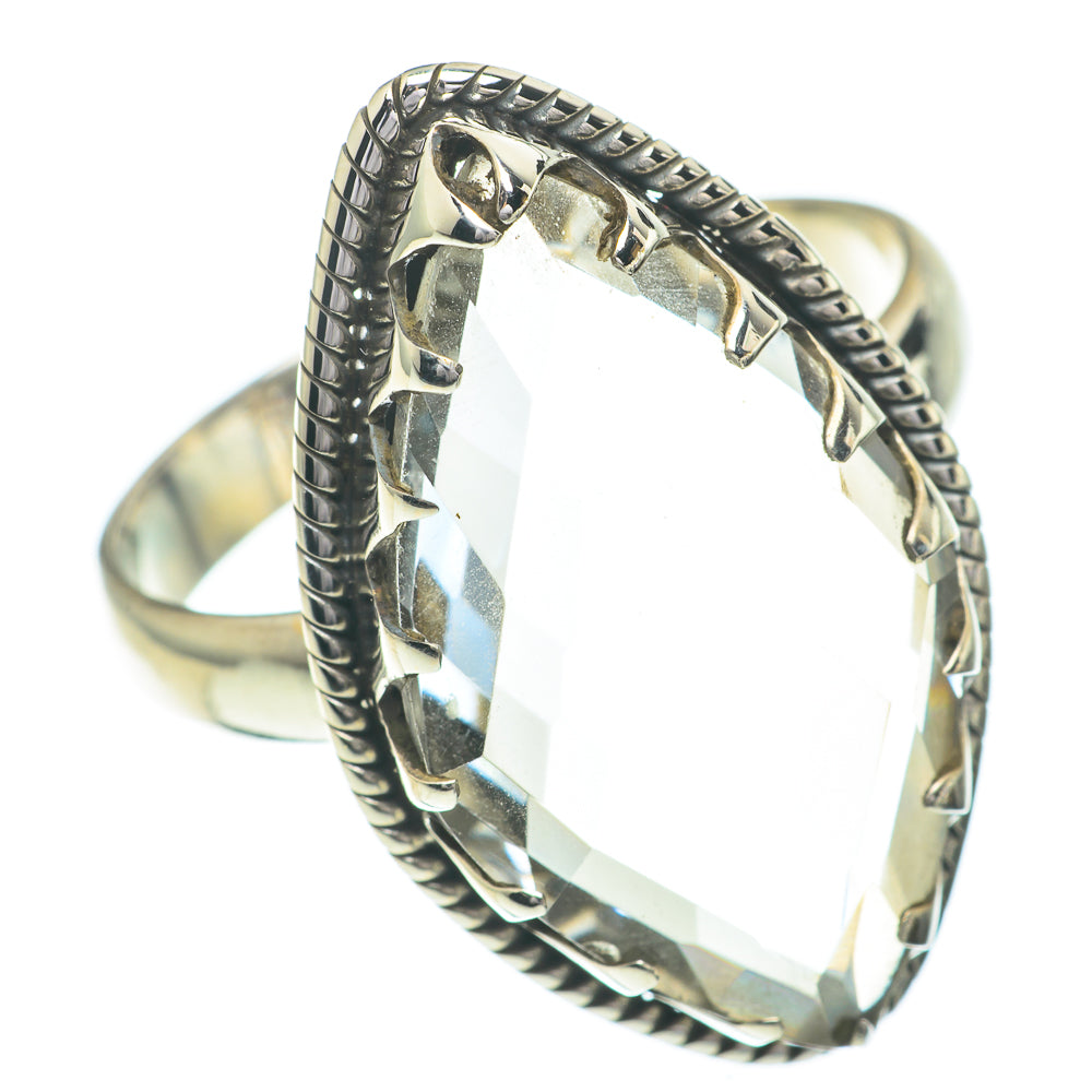 White Quartz Rings handcrafted by Anasilvercos - RING60980