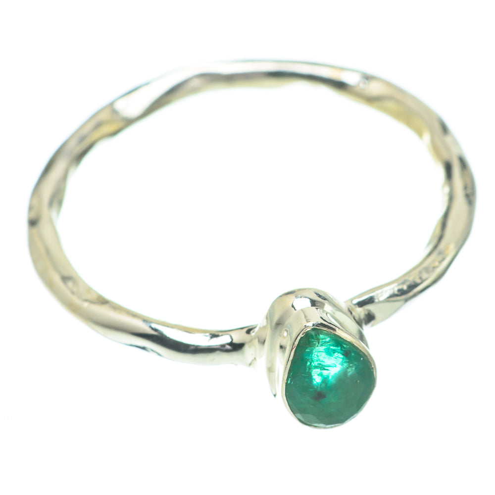Zambian Emerald Rings handcrafted by Anasilvercos - RING60992