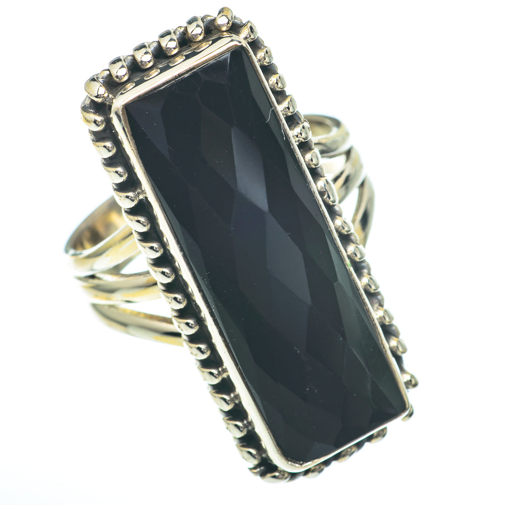 Black Onyx Rings handcrafted by Anasilvercos - RING61005
