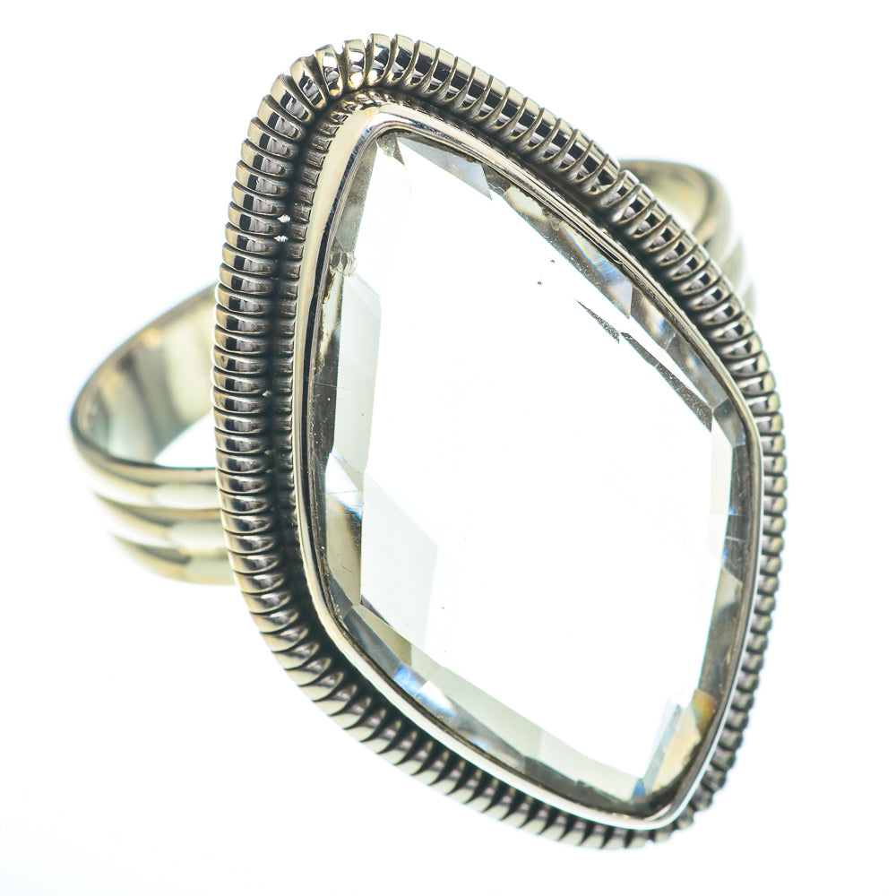 White Quartz Rings handcrafted by Anasilvercos - RING61007