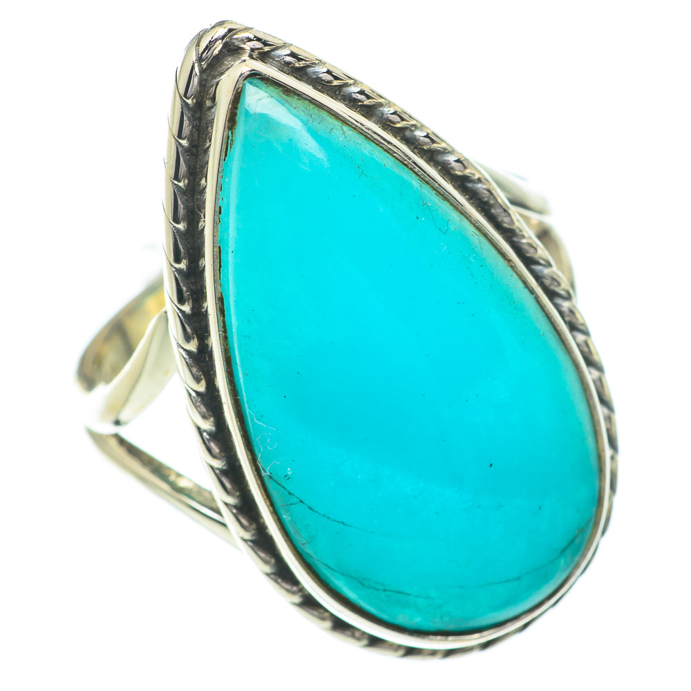 Larimar Rings handcrafted by Anasilvercos - RING61016