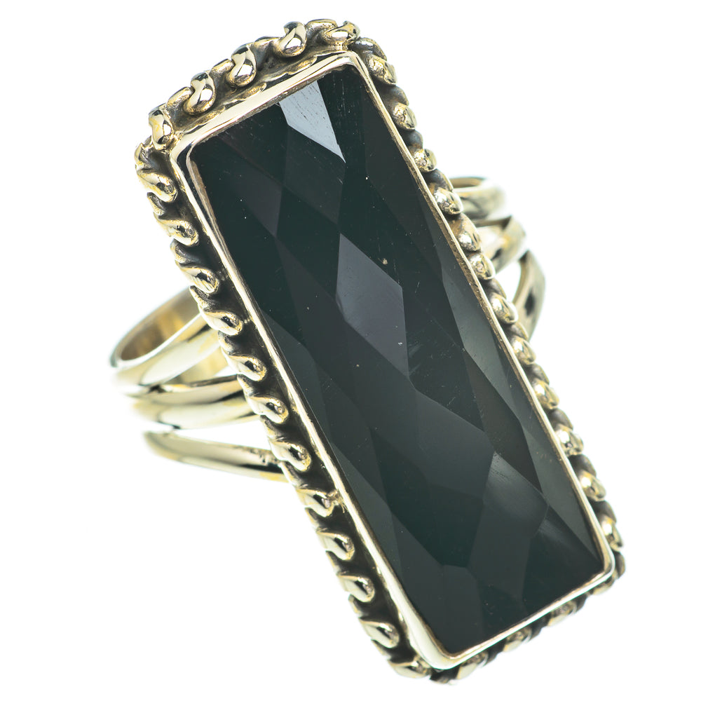 Black Onyx Rings handcrafted by Anasilvercos - RING61033