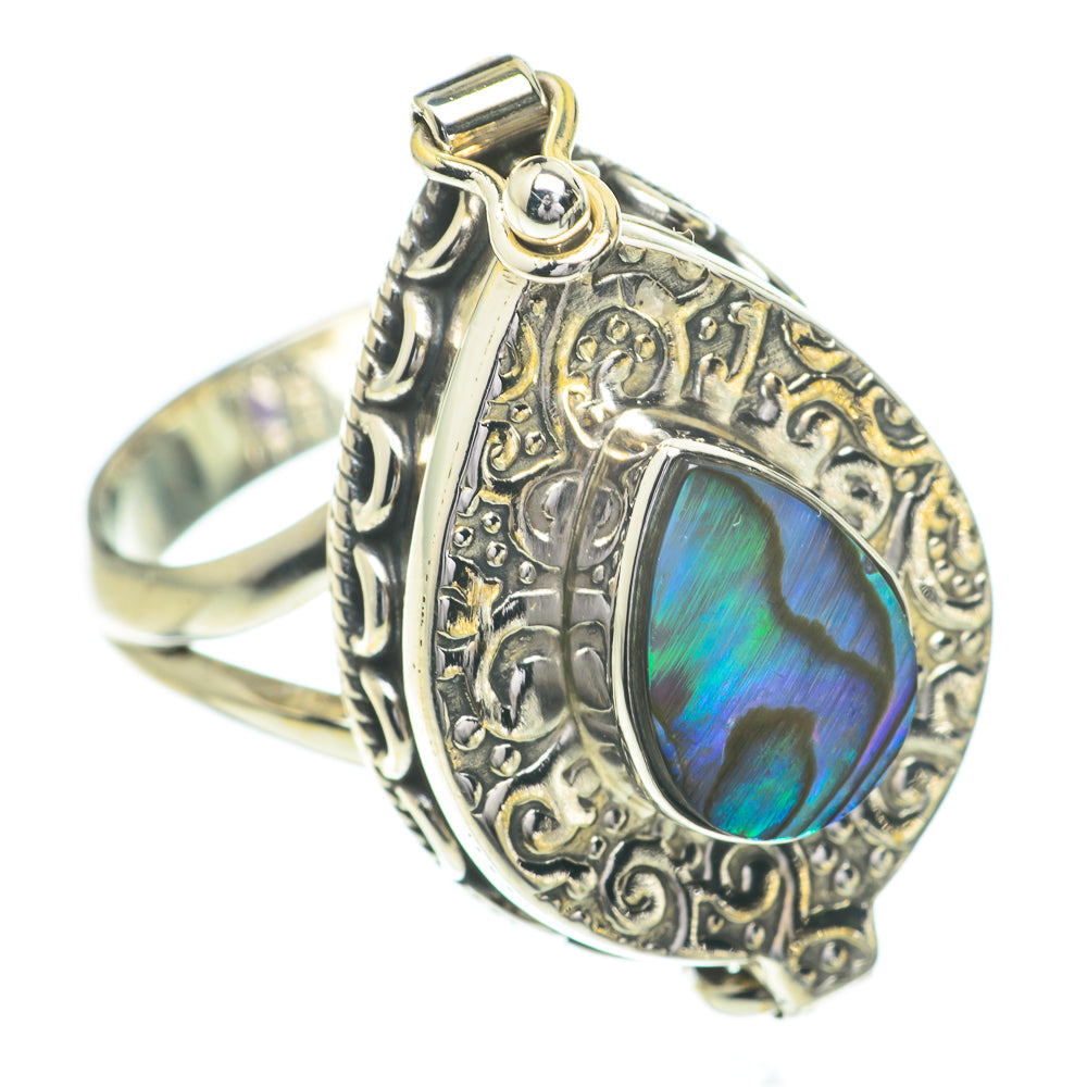 Abalone Shell Rings handcrafted by Anasilvercos - RING61035