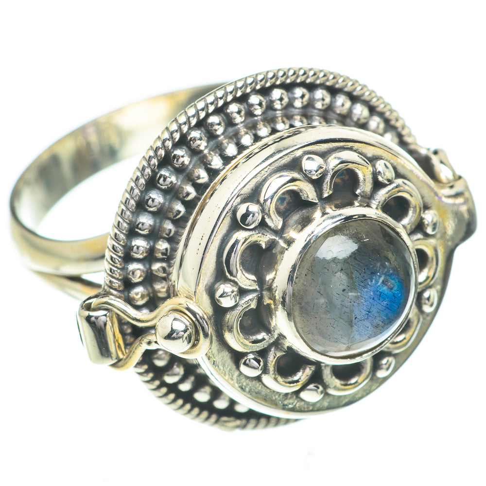 Labradorite Rings handcrafted by Anasilvercos - RING61042