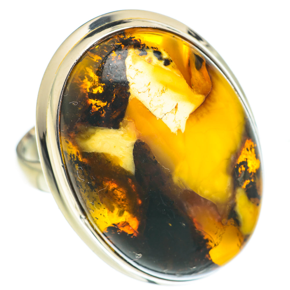 Peanut Wood Jasper Rings handcrafted by Anasilvercos - RING61045