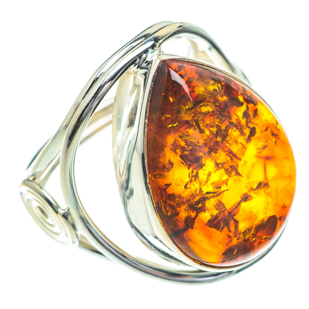 Baltic Amber Rings handcrafted by Anasilvercos - RING61050