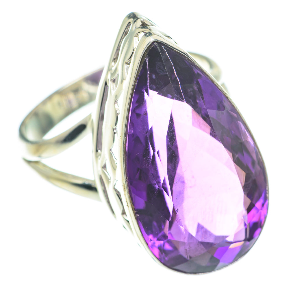 Amethyst Rings handcrafted by Anasilvercos - RING61052