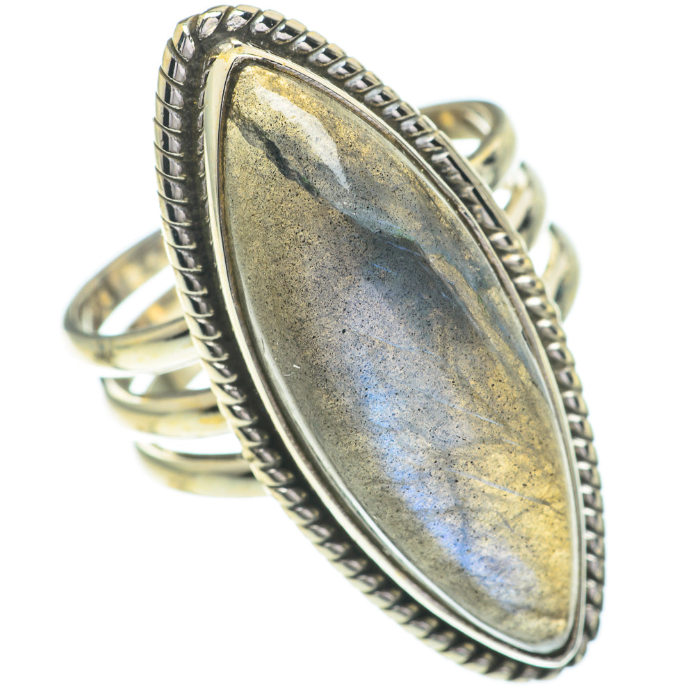 Labradorite Rings handcrafted by Anasilvercos - RING61063