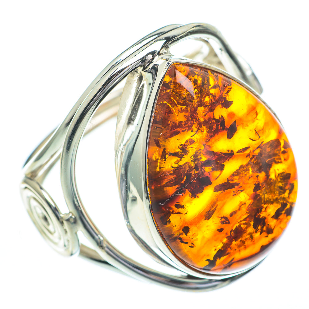 Baltic Amber Rings handcrafted by Anasilvercos - RING61091