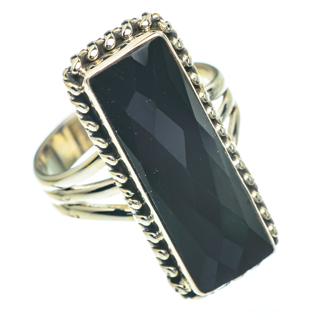 Black Onyx Rings handcrafted by Anasilvercos - RING61094
