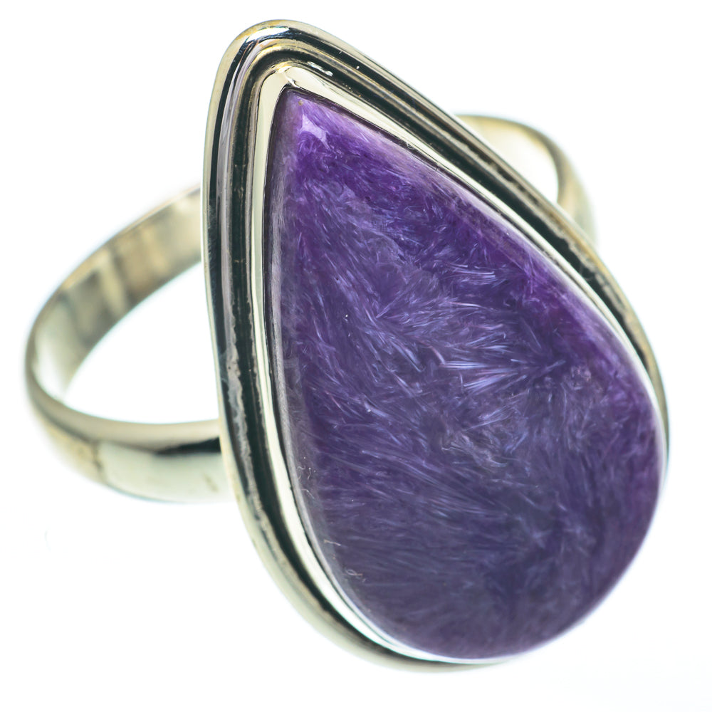 Charoite Rings handcrafted by Anasilvercos - RING61108