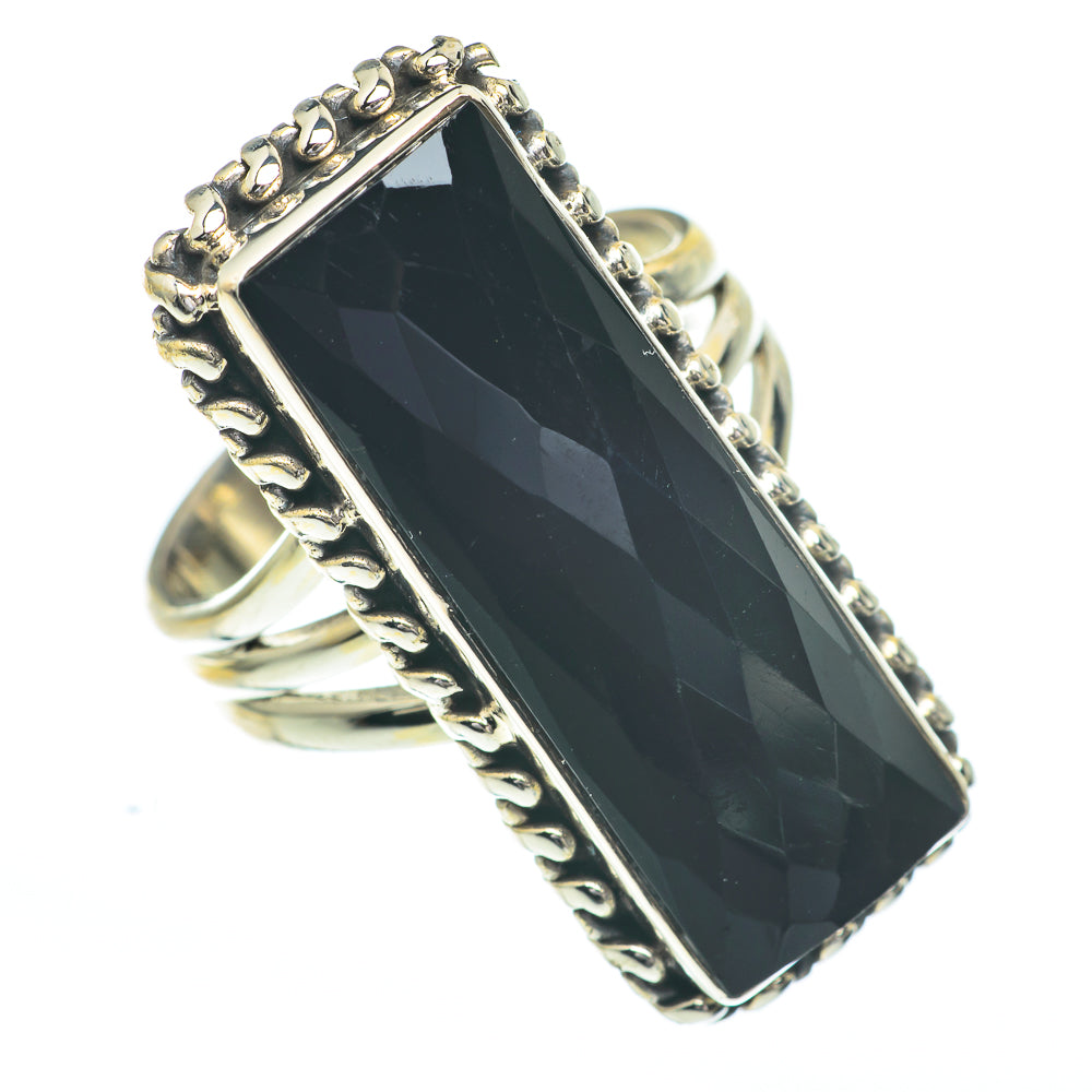 Black Onyx Rings handcrafted by Anasilvercos - RING61125