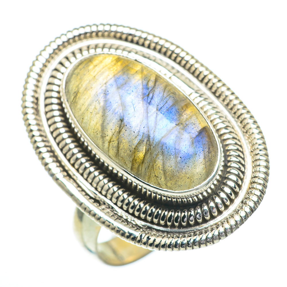 Labradorite Rings handcrafted by Anasilvercos - RING61144