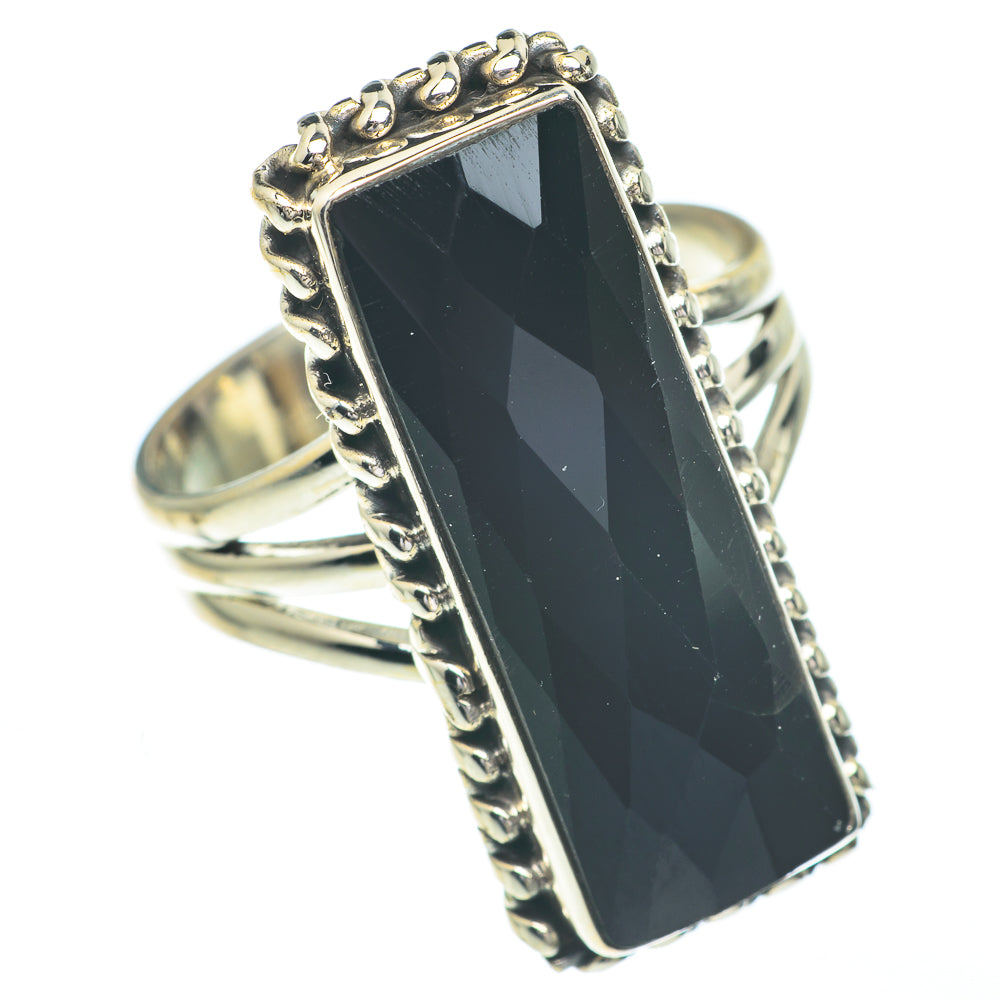 Black Onyx Rings handcrafted by Anasilvercos - RING61147