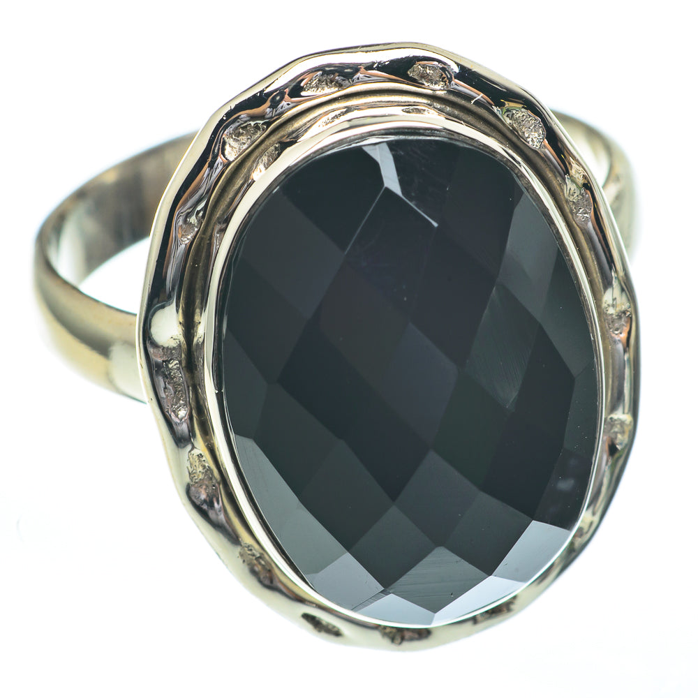 Black Onyx Rings handcrafted by Anasilvercos - RING61168