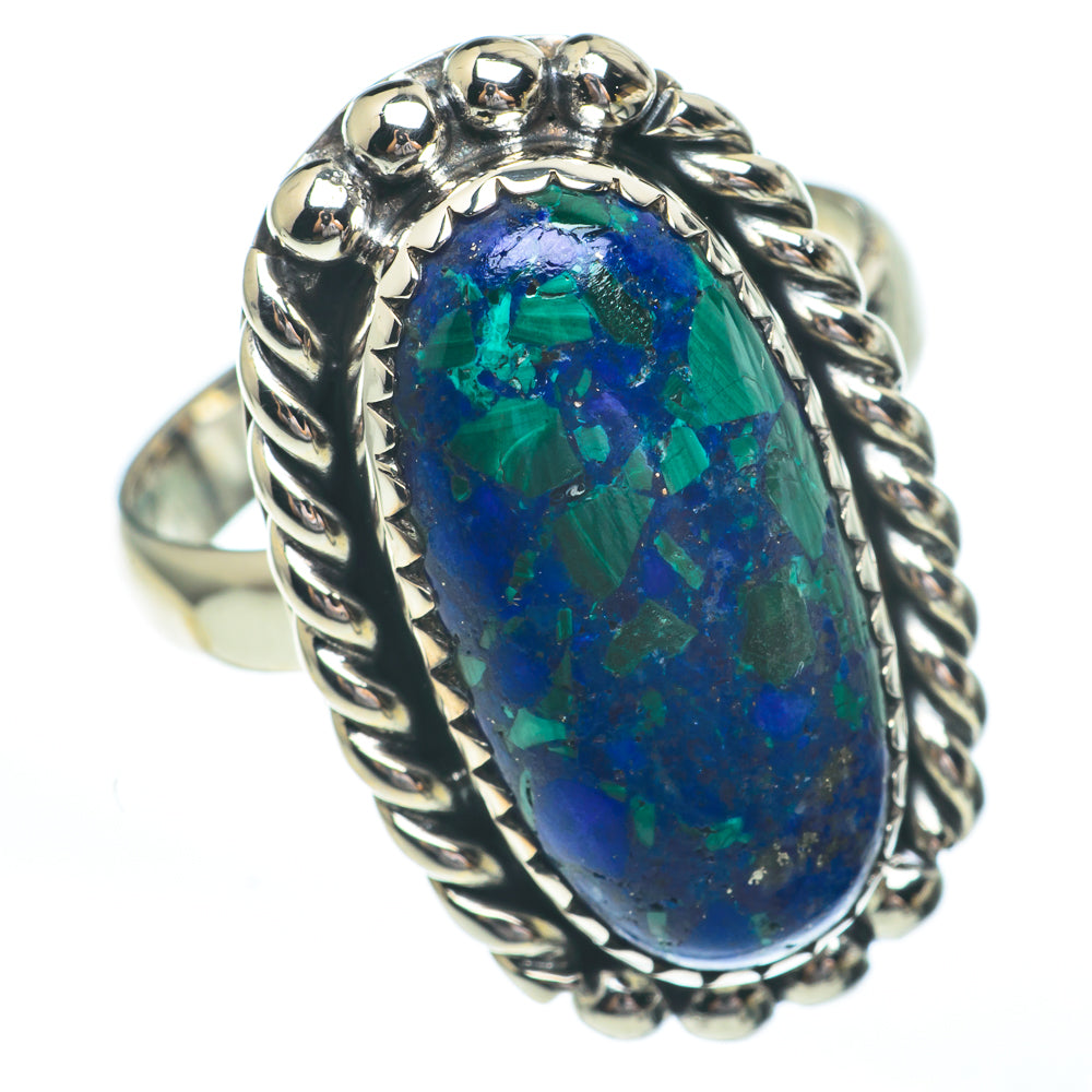 Azurite Rings handcrafted by Anasilvercos - RING61171