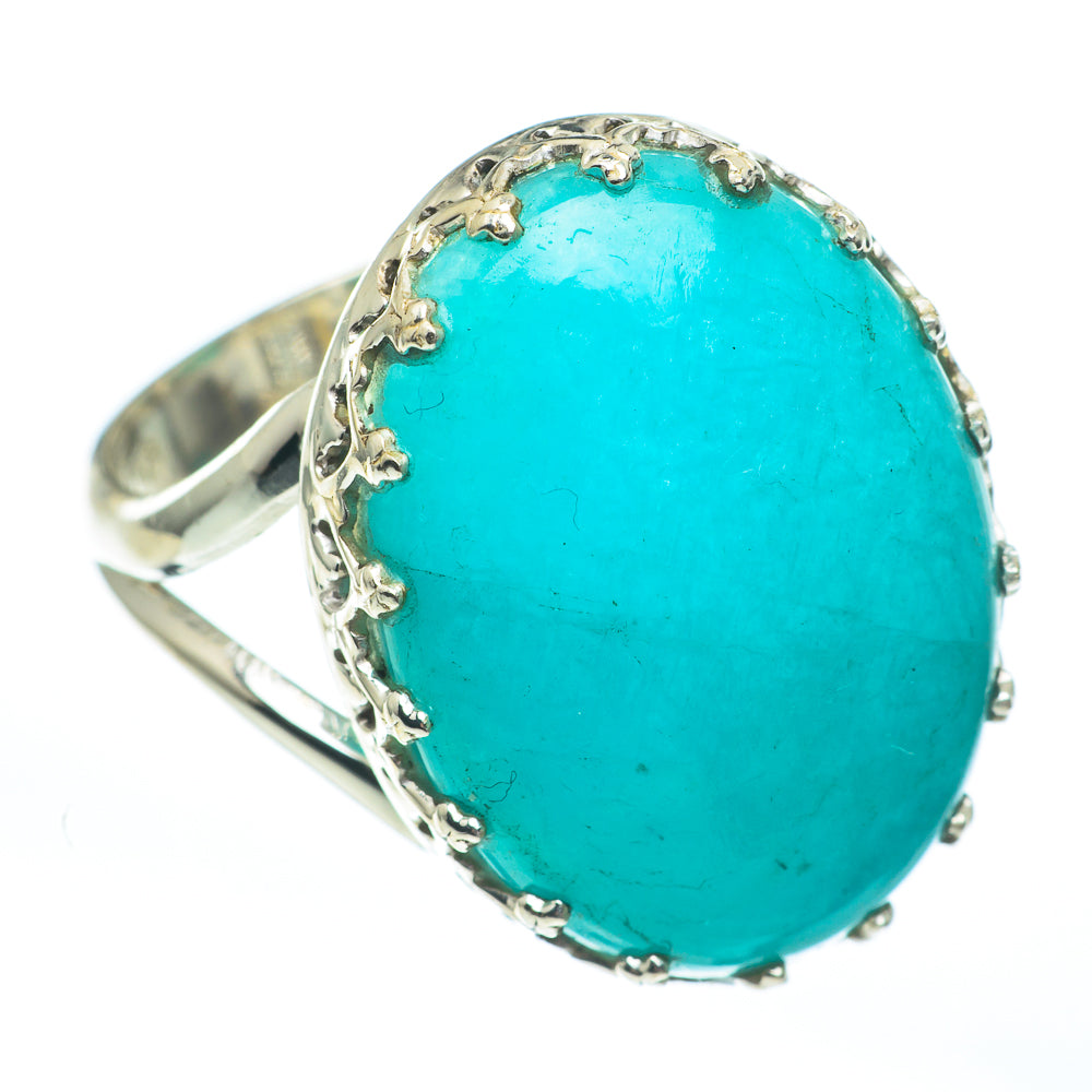 Arizona Turquoise Rings handcrafted by Anasilvercos - RING61177