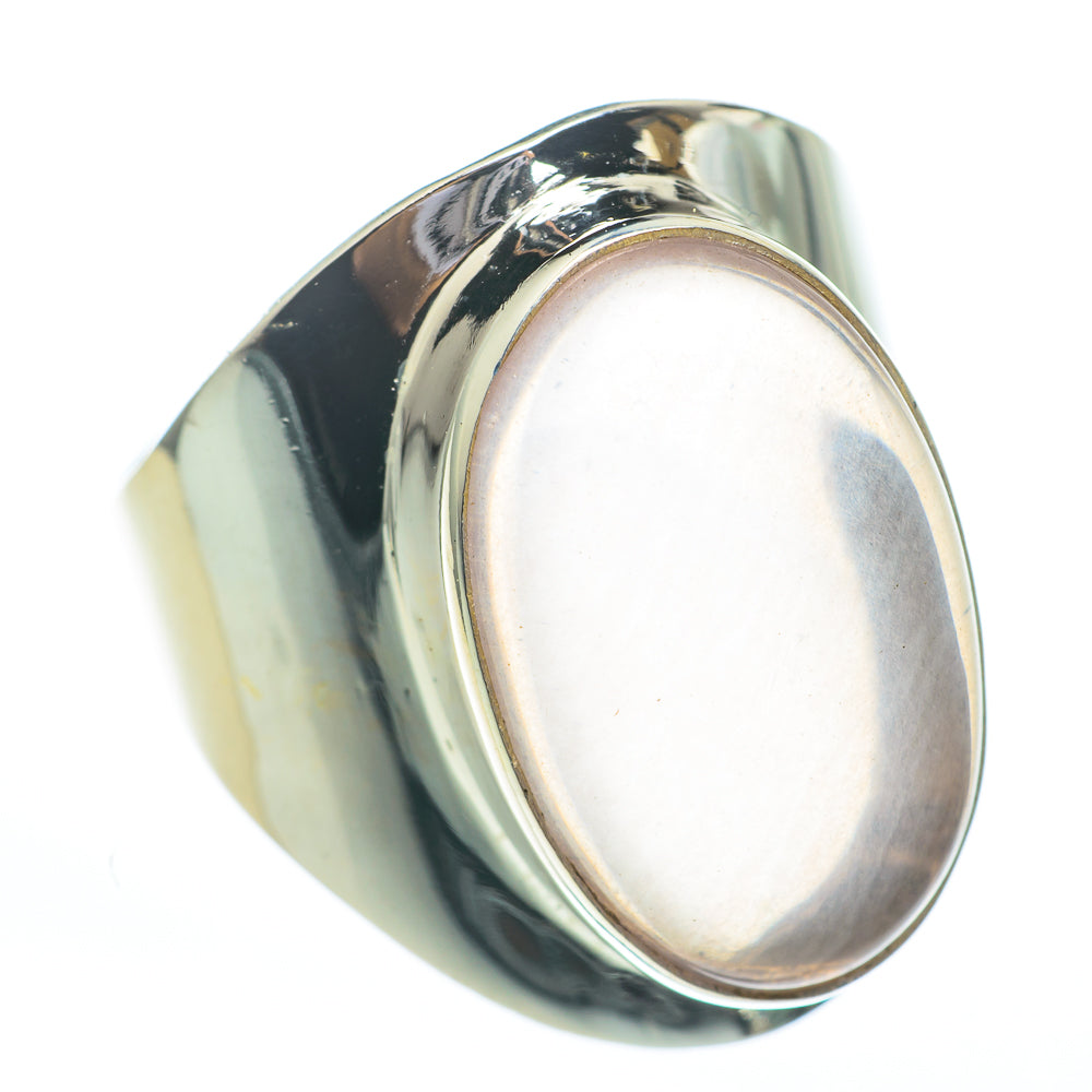 Rose Quartz Rings handcrafted by Anasilvercos - RING61184